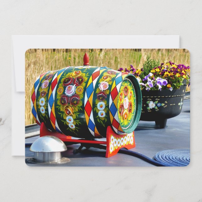Invitation NARROWBOATS (Devant)