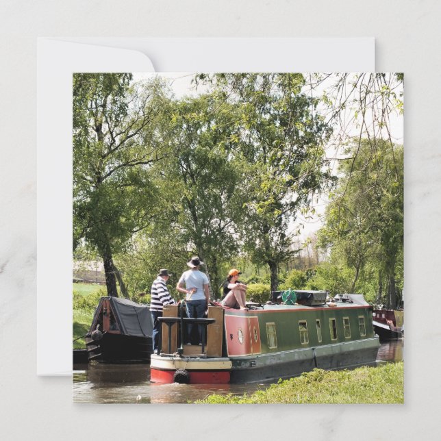 Invitation NARROWBOATS (Devant)