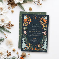 Nativité Anges Marine Bleu Noël Fête de Noël