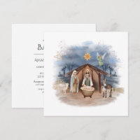 Nativité de Noël Religieux Naissance Jésus Christ 