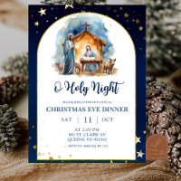 Nativité Ô nuit sainte dîner du réveillon de Noël