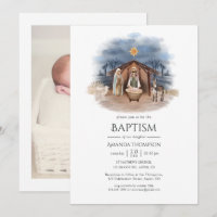 Nativité religieuse de Noël Naissance Jésus Photo