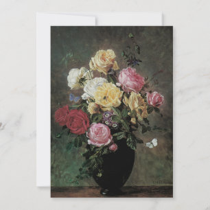 Invitation Nature morte avec fleurs en vase par Olaf Hermanse