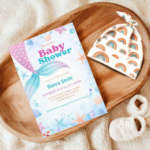 Invitation Nautique sous le Baby shower marin
