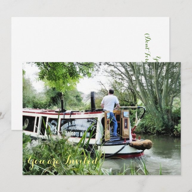 INVITATION NAVIRES (Devant / Derrière)