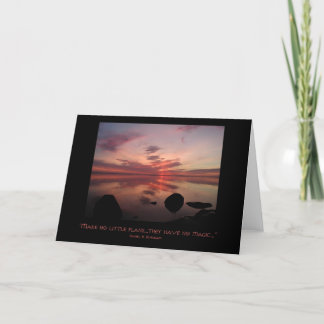 Invitation "Ne faites aucun petit plan "