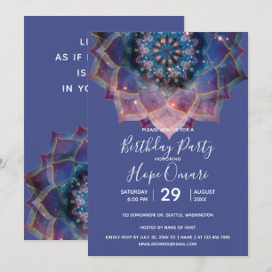 Invitation Nebula Bloom   Mandala