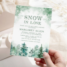 Neige en amour Fête des mariées de flocon de neige
