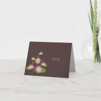 Nénuphar Rose Élégant Simple Contemporain RSVP