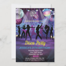 Neon Glow Disco Dance Anniversaire