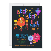 Neon ROBOT FÊTE Anniversaire de enfant Garçons Fil