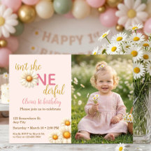 N'est-elle pas merveilleuse 1er anniversaire Daisy