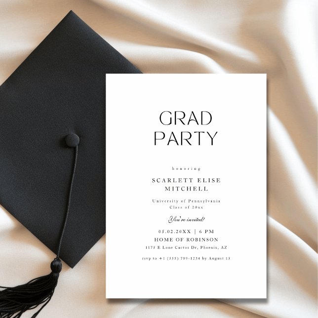 Invitation Nettoyer le minimum de diplôme de maîtrise de l'éc (Créateur téléchargé)