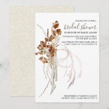 Invitation neutre à une fête de mariage