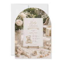 Invitation neutre pour Baby Shower