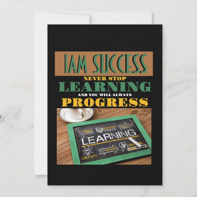 INVITATION NEVER STOP LEARNING (Devant)