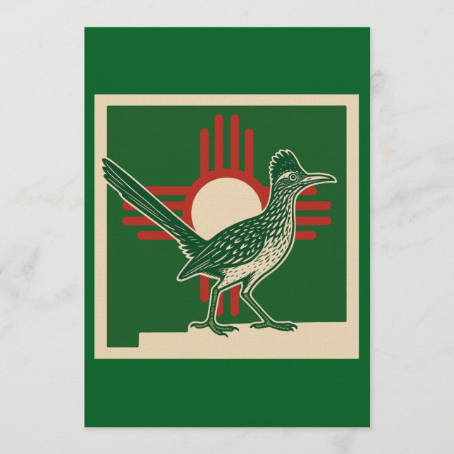 Invitation New Mexico Christmas  (Devant)