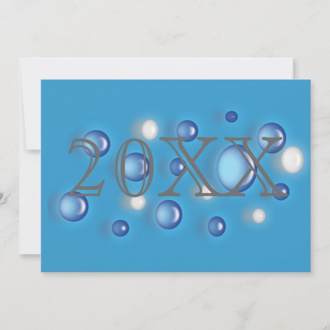 Invitation - New Year (any year) (Front)