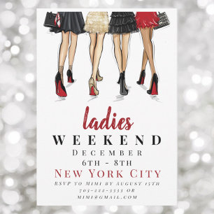 Invitation New York City Ladies Weekend Fashion Getaway