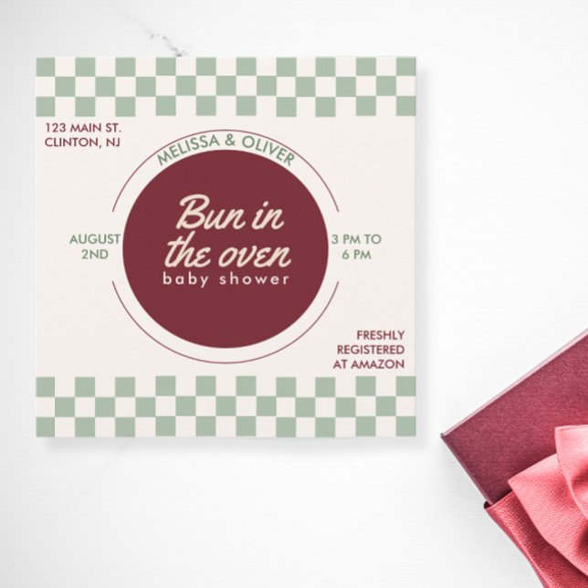 Invitation New York City Pizza drôle Baby shower italien (Créateur téléchargé)