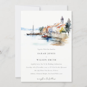 Invitation Newport Rhode Island Mariage des États-Unis