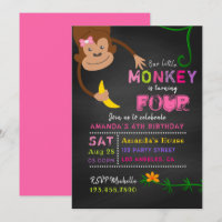 N'importe quel âge Chalkboard Petit Singe Fille An