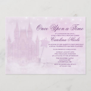 Invitation N'IMPORTE QUEL ÂGE - Château de Fairytale Invitati