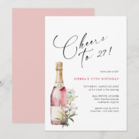 N'importe quel âge | Joyeux Champagne rose ou vin 