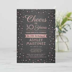 Invitation N'IMPORTE QUEL Anniversaire Cheval Noir Chalkboard