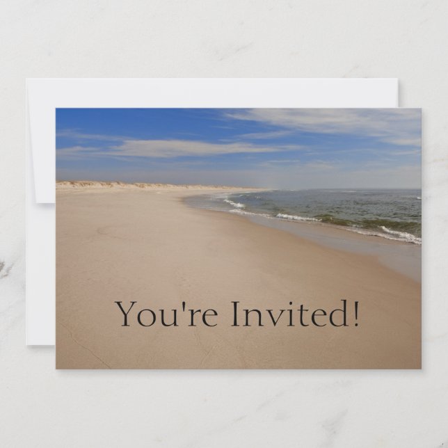 Invitation NJ Shore (Devant)