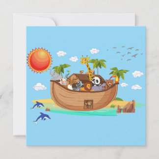 Invitation Noah's Ark
