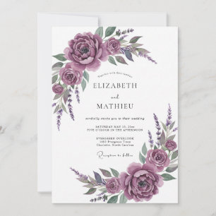 Invitation Noces Artistiques sous les Fleurs de Prunier