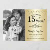 Noces d'or 15ème Anniversaire de Mariage avec Phot
