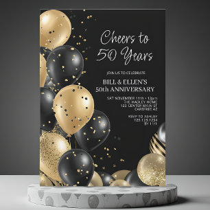 Invitation Noces d'Or 50 Ans de Mariage