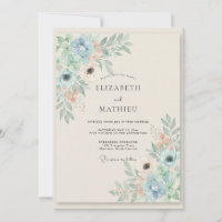 Noces Fleur de Maïs Céladon