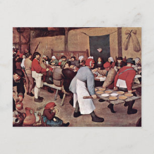 Invitation Noces paysannes de Pieter Bruegel l'Ancien