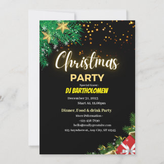 Invitation Noël