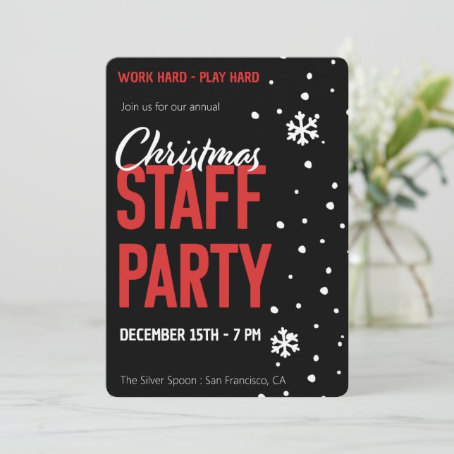 Invitation Noël (Debout devant)