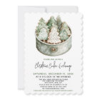 Noël Cookie Exchange Party Élégant arbre vert