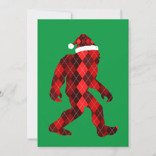Invitation Noël de Bigfoot - Noël drôle