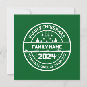 Invitation Noël de famille 2024  Rassembler les souvenirs