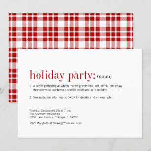 Invitation Noël Définition Fête