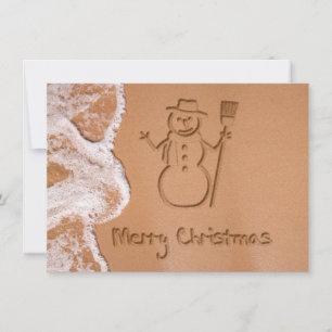 Invitation Noël en été