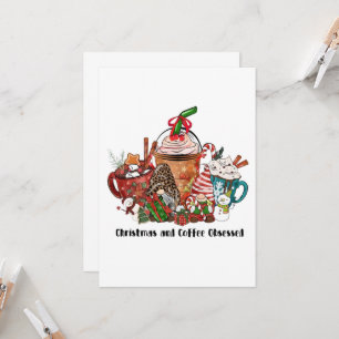 Invitation Noël et café observé