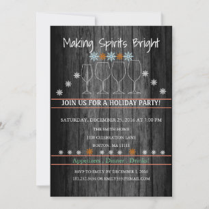 Invitation Noël Fête Bois Arrière - plan Fête Flambole de nei