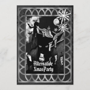Invitation Noël gothique alternatif