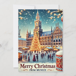 Invitation Noël nostalgique à Munich - Charme des Fêtes