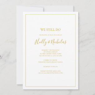 Invitation Noël simple Blanc Nous Faisons Encore Vo Renouve