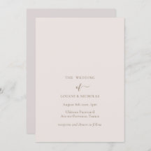 Noir minimaliste Chic Gold Blush Simple Elégant Ma