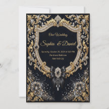 Noir Or Perle Diamant Arc Luxe Formel